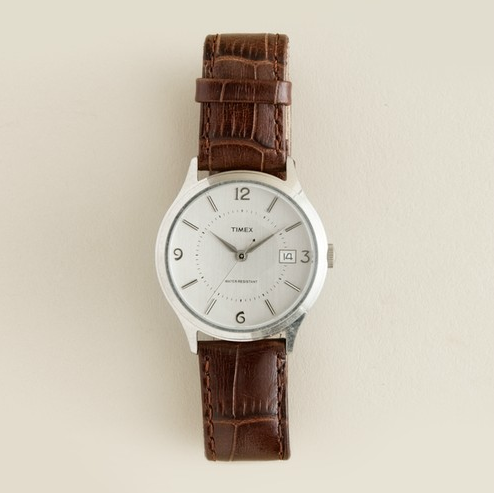 J crew watch, menswear inspired accessories, fall fashion, fancy vs. schmancy, great looks for less