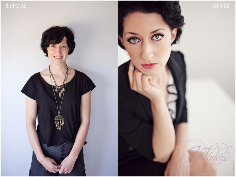 before and after beauty photography lubbock