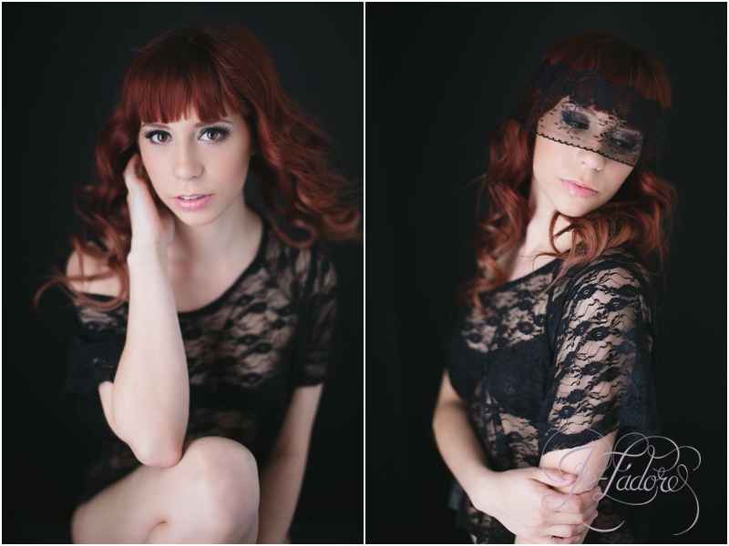 Intimate women's portrait studio in Lubbock Texas