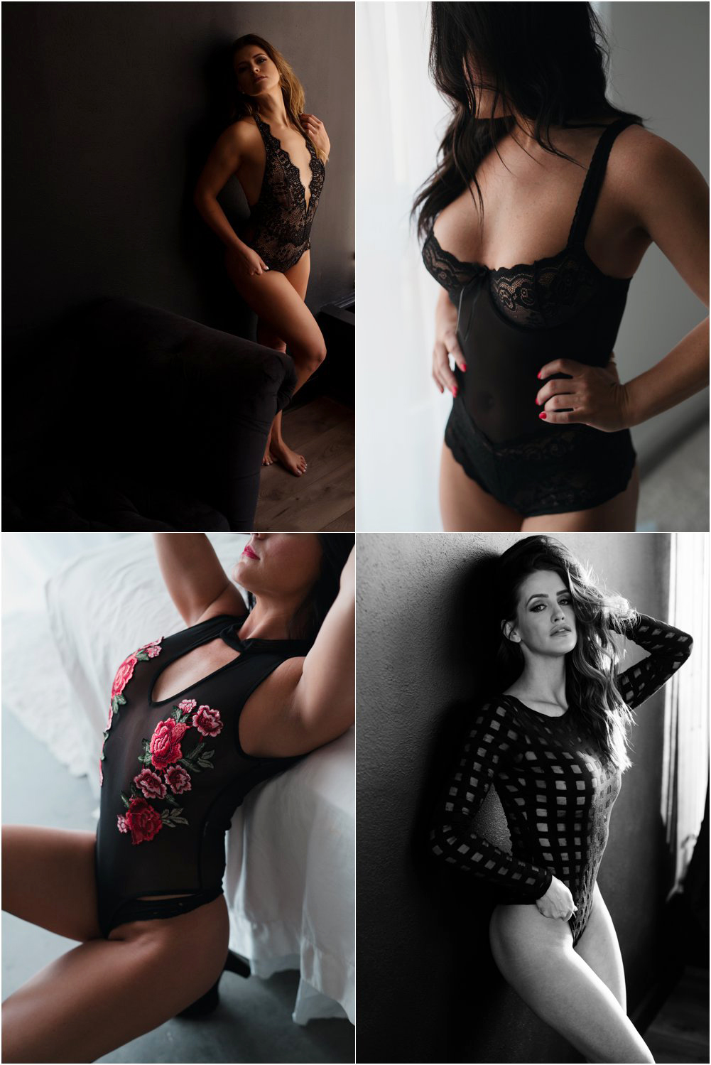 wear a bodysuit for boudoir shoot